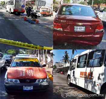 Hombre murió atropellado por autobús 1333 Lagos de Puente Moreno - plumas libres