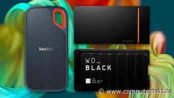 Turboschnell und miniklein: Externe SSDs im Test