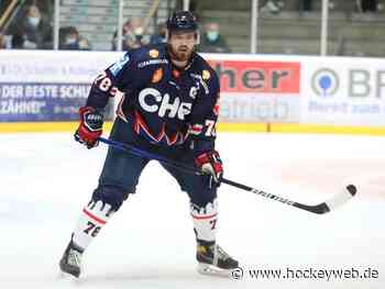 Denis Pfaffengut bleibt bei den Ravensburg Towerstars - Hockeyweb.de