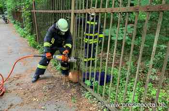 FW-GLA: Tierrettung mit hydraulischem Gerät