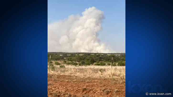 Wildfire burns 1,500 acres in San Saba County