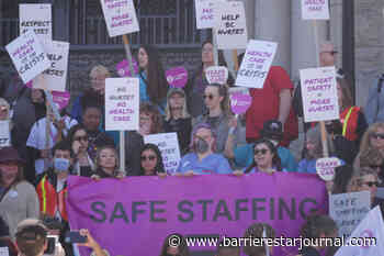 “Mortal' BC nurses rally at legislature, call for better working conditions – Barriere Star Journal - Barriere Star Journal