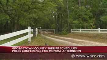 Georgetown County Sheriff schedules press conference regarding 'recent law-enforcement activity'