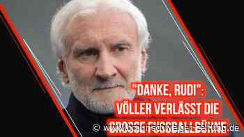 "Danke, Rudi": Bayer-Galionsfigur Völler verlässt Bundesliga-Bühne