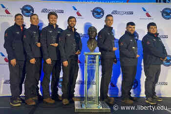 Aviation maintenance students land in third place among college teams at Dallas competition » Liberty News - Liberty University