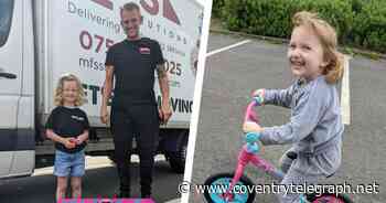 Coventry mum nearly in tears after businessman gifts daughter bicycle after old one destroyed by vandals - Coventry Live