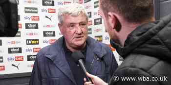 Steve Bruce's reaction to Coventry City draw - West Bromwich Albion