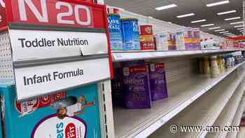 Biden administration scrambles to ease the burden of baby formula shortag