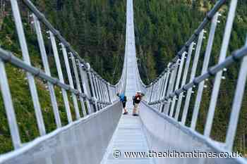 Longest pedestrian suspension bridge opens at Czech resort - The Oldham Times