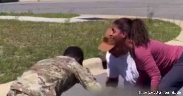 Paratrooper Crashes Into House During Training: Locals Spot Him Off-Course and Race to Help