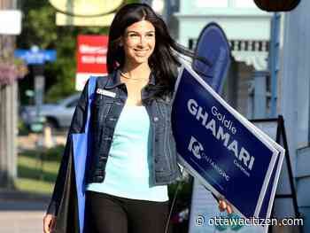Carleton candidate Goldie Ghamari bitten by dog while campaigning