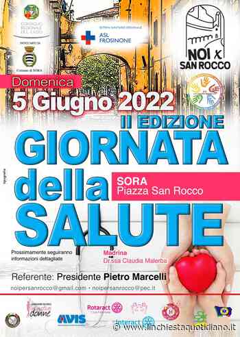 Sora, domenica 5 giugno seconda edizione della “Giornata della Salute” - L'Inchiesta Quotidiano OnLine