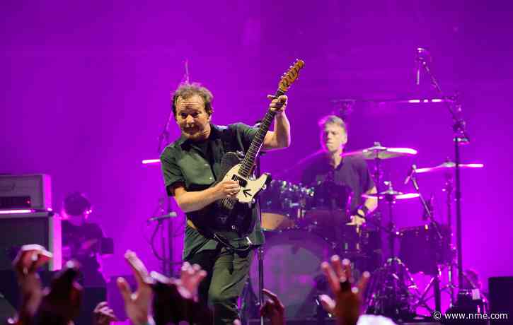Watch Pearl Jam get fan to play drums after Matt Cameron tests positive for COVID-19