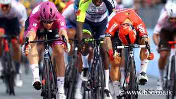 Giro d'Italia: Arnaud Demare beats Caleb Ewan to win stage six in photo finish