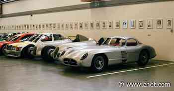 This Mercedes 300SLR Uhlenhaut Coupe May Have Sold for a Record $142M     - CNET