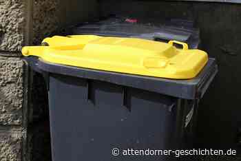 Auslieferung gelbe Tonnen • Attendorner Geschichten - Attendorn News - Attendorner Geschichten