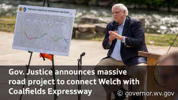 Gov. Justice announces massive road project to connect Welch with Coalfields Expressway - Governor Jim Justice