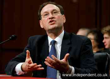 Justice Samuel Alito skirts question about leaked Supreme Court draft decision overturning Roe - The Independent