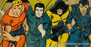 Mr. Justice vs a Zombie Army in MLJ's Jackpot Comics #1, at Auction - Bleeding Cool News