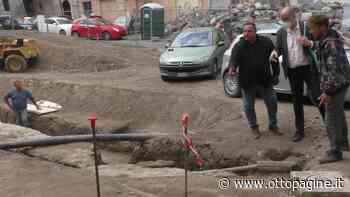 Reperti piazza Piano di Corte, sopralluogo Soprintendenza: vanno musealizzati - Ottopagine
