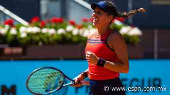 La mexicana Giuliana Olmos pasa a semifinales de dobles en Roma - ESPN