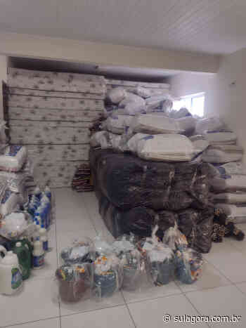 Capivari de Baixo entrega donativos a 130 famílias do bairro Santo André - Sul Agora