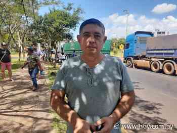 Diario HOY | Extorsión: conductores de Tobatí y deliverys repudian al líder de la Federación de Camioneros - Hoy