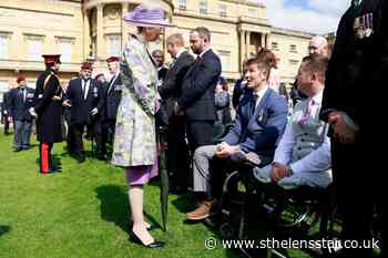 Princess Royal hosts veterans' garden party in Queen's absence - St Helens Star