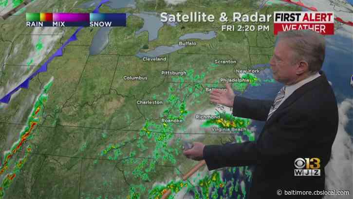 Maryland Forecast: More Wet Weather Is On The Way