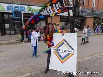 Edmonton recognizes 'Pride Corner' on Whyte Avenue