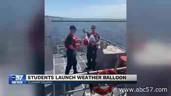 NOW: Concord schools' weather balloon lands in Lake Michigan - ABC 57 News