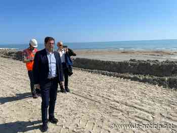 Opere: Quaresimale in visita a cantiere spiaggia di alimentazione ad Alba Adriatica - La Notizia.net