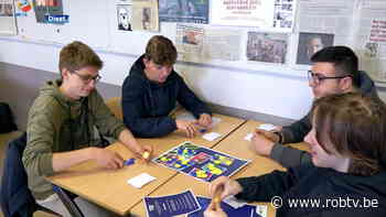Leerlingen van KSD Diest leren via een spel praten over hun mentale gezondheid: "Nu weet je wat er gaande is met je vrienden, want dat zijn vragen die je niet zo snel stelt" - ROB-tv