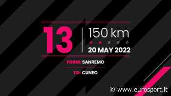 Giro d'Italia 2022 - Tappa 13: Sanremo-Cuneo, il percorso in 3D - Eurosport IT