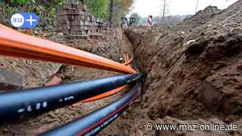 Schnelles Internet: Unmut über schleppenden Glasfaser-Ausbau in Michendorf - Märkische Allgemeine Zeitung