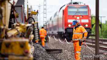 Bahnstrecke Wolfsburg-Braunschweig eine Woche gesperrt - NDR.de