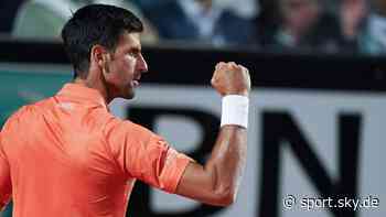Masters in Rom: Djokovic besiegt Auger-Aliassime und steht im Halbfinale - Sky Sport