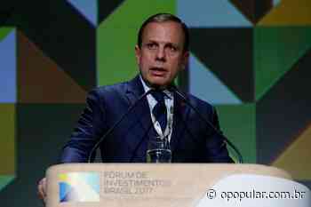 Doria remarca visita a Goiânia e Trindade para 20 de maio - O Popular