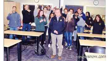 Roy E. Cope Award presented to retiring École Olds High Principal - rdnewsnow.com