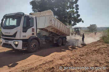 Trabalho de recuperação das estradas vicinais - Prefeitura Municipal de Pirassununga (.gov)