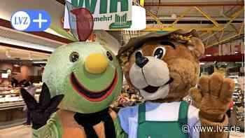 Gipfeltreffen in Oschatz: Zwei Maskottchen machen Lust auf Garten - Leipziger Volkszeitung