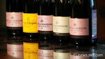 Champagne bottle donated by Tory party Chairman Oliver Dowden auctioned as 'souvenir of partygate' at fundraiser - Sky News