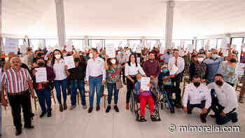 En Zacapu, Secretaría de Desarrollo Urbano y Movilidad entrega escrituras a familias - MiMorelia.com