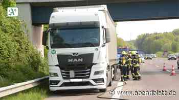 Ahrensburg: A1: Fahrer löscht Lkw – Bremse über 80 Grad heiß