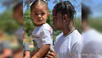Travis Scott takes daughter Stormi Webster on a day out, posts adorable pics online - Geo News