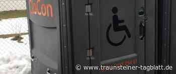 Nachträglich Toilette für Menschen mit Behinderung auf dem Frühlingsfest aufgestellt – Bürgermeister plant Inklusionscheck für Veranstaltungen - Traunsteiner Tagblatt