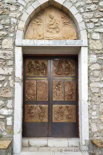 Formia / Santuario della Madonna di Ponza, benedetto il portone di bronzo da Mons. Luigi Vari - Temporeale Quotidiano