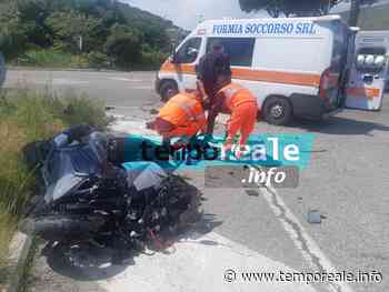 Formia / Incidente stradale alla rotatoria della Canzatora: un ferito trasportato in eliambulanza | temporeale quotidiano - Temporeale Quotidiano