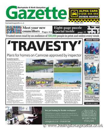 PAPER PREVIEW: 'Travesty' Plans for homes on Camrose approved by inspector - Basingstoke Gazette