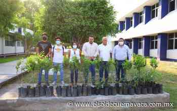 Donan arboles al Tecnológico de Zacatepec - El Sol de Cuernavaca